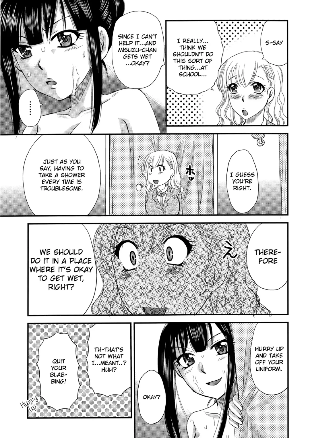 [Ureshino Megumi] Selfish Top and Airheaded Bottom's Yuri Smut 2 Fhentai.net - Page 4