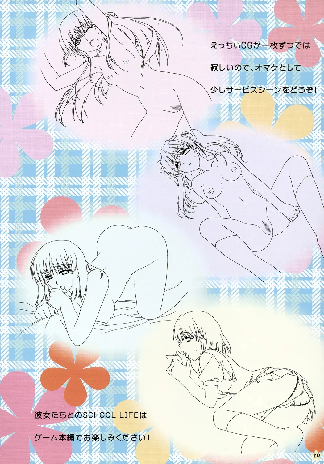 [Alpha - Asami Asami] SCHOOL x SCHOOL Visual Guide Fhentai - Page 19