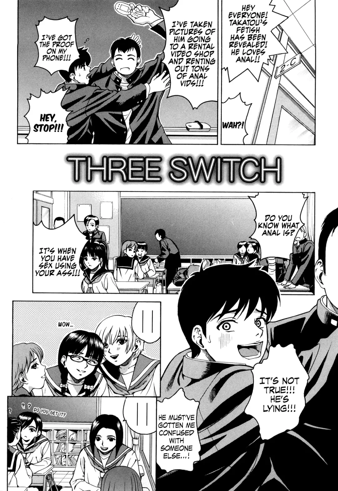 [Kitani Sai] Three Switch (decensored) Fhentai.net - Page 1