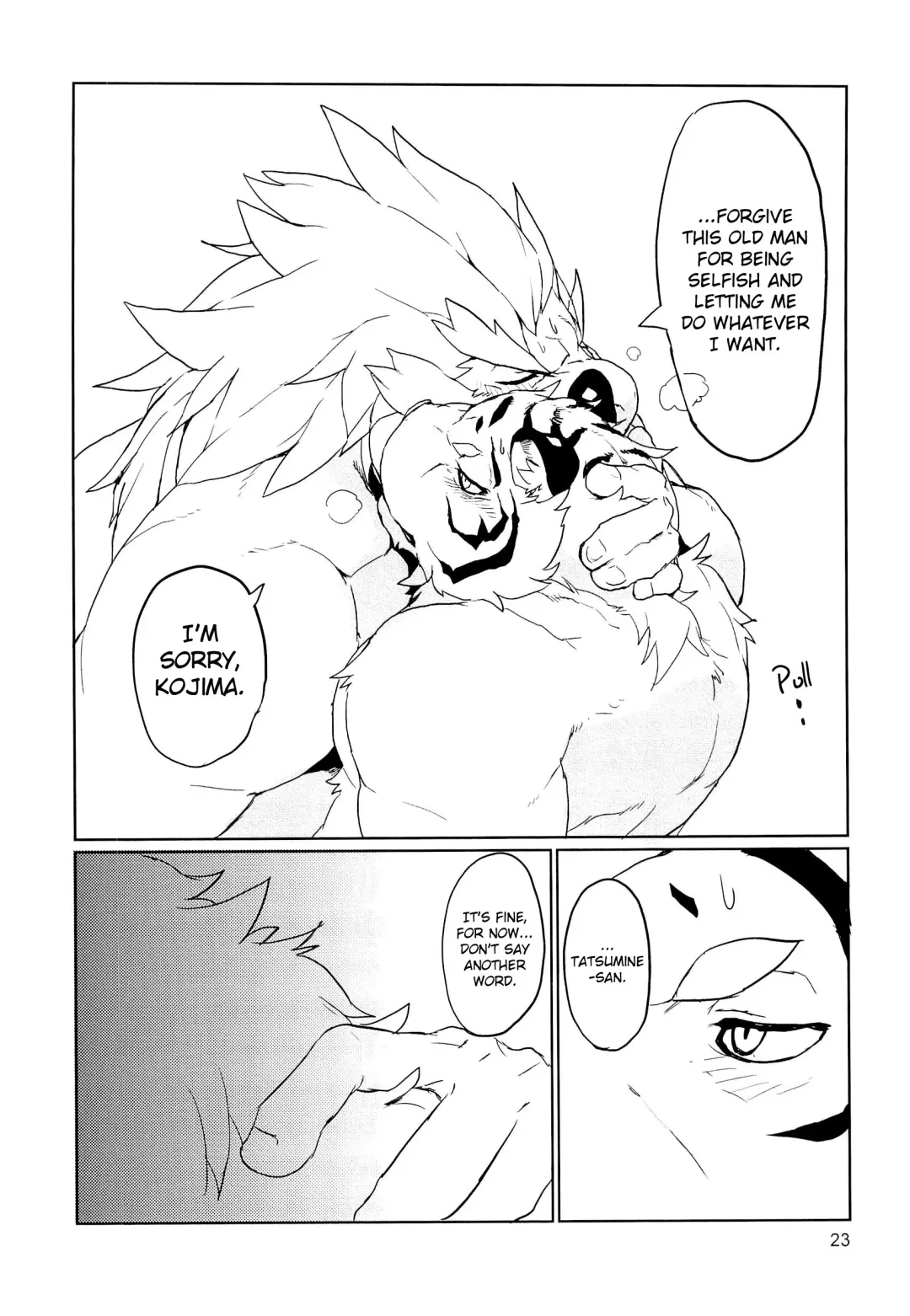 [Kamado] Ryuujou to Kohaku | The Dragon's Sentiment and The Tiger's Heartbeat Fhentai - Page 24
