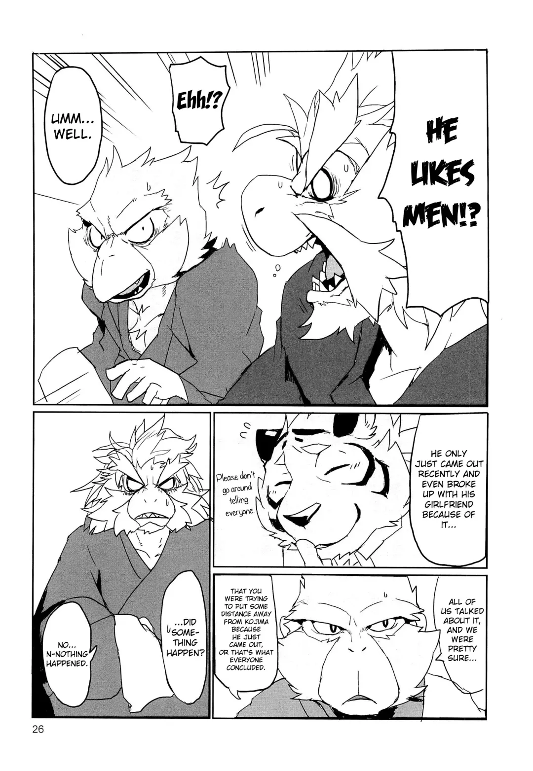 [Kamado] Ryuujou to Kohaku | The Dragon's Sentiment and The Tiger's Heartbeat Fhentai - Page 27