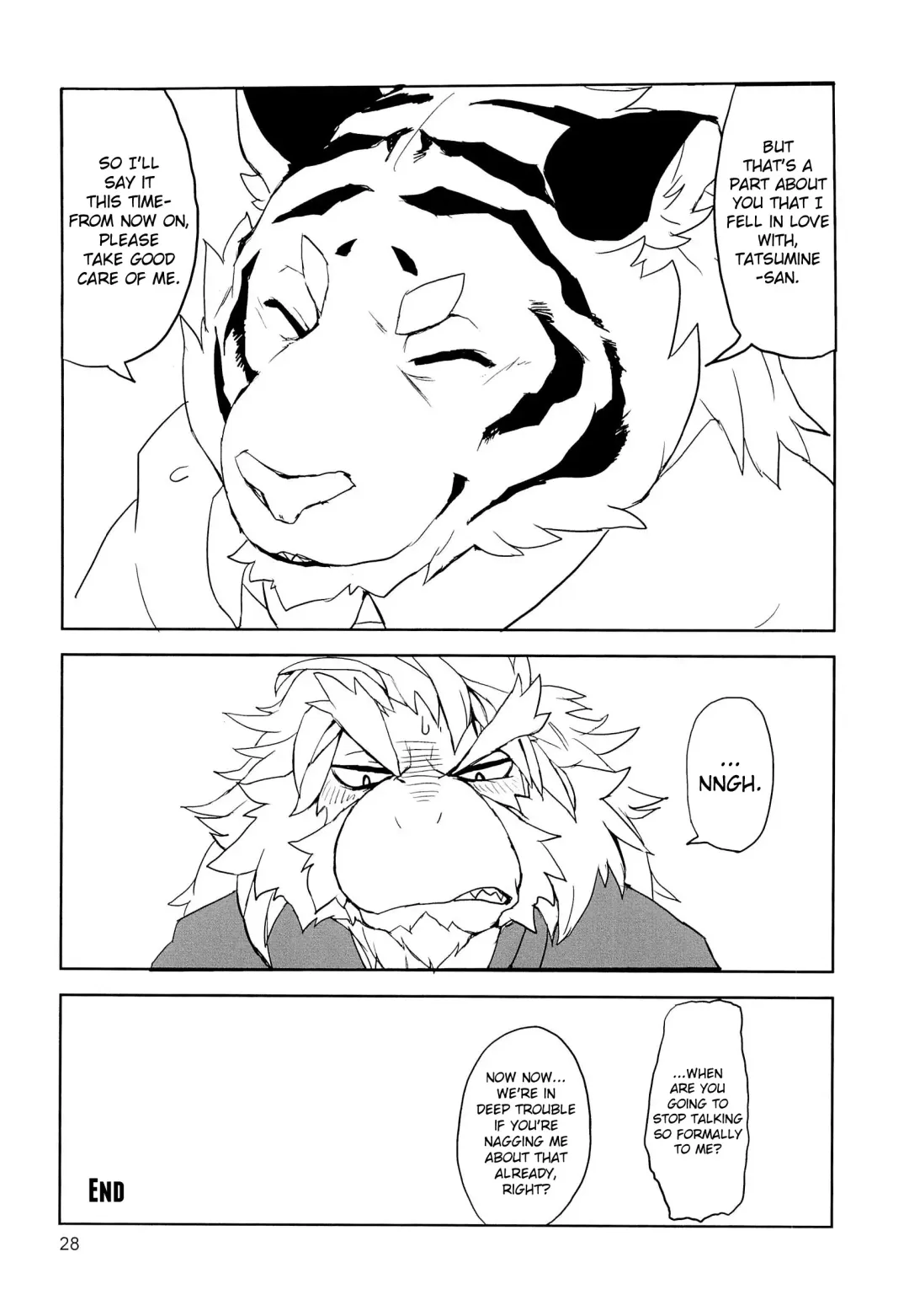[Kamado] Ryuujou to Kohaku | The Dragon's Sentiment and The Tiger's Heartbeat Fhentai - Page 29