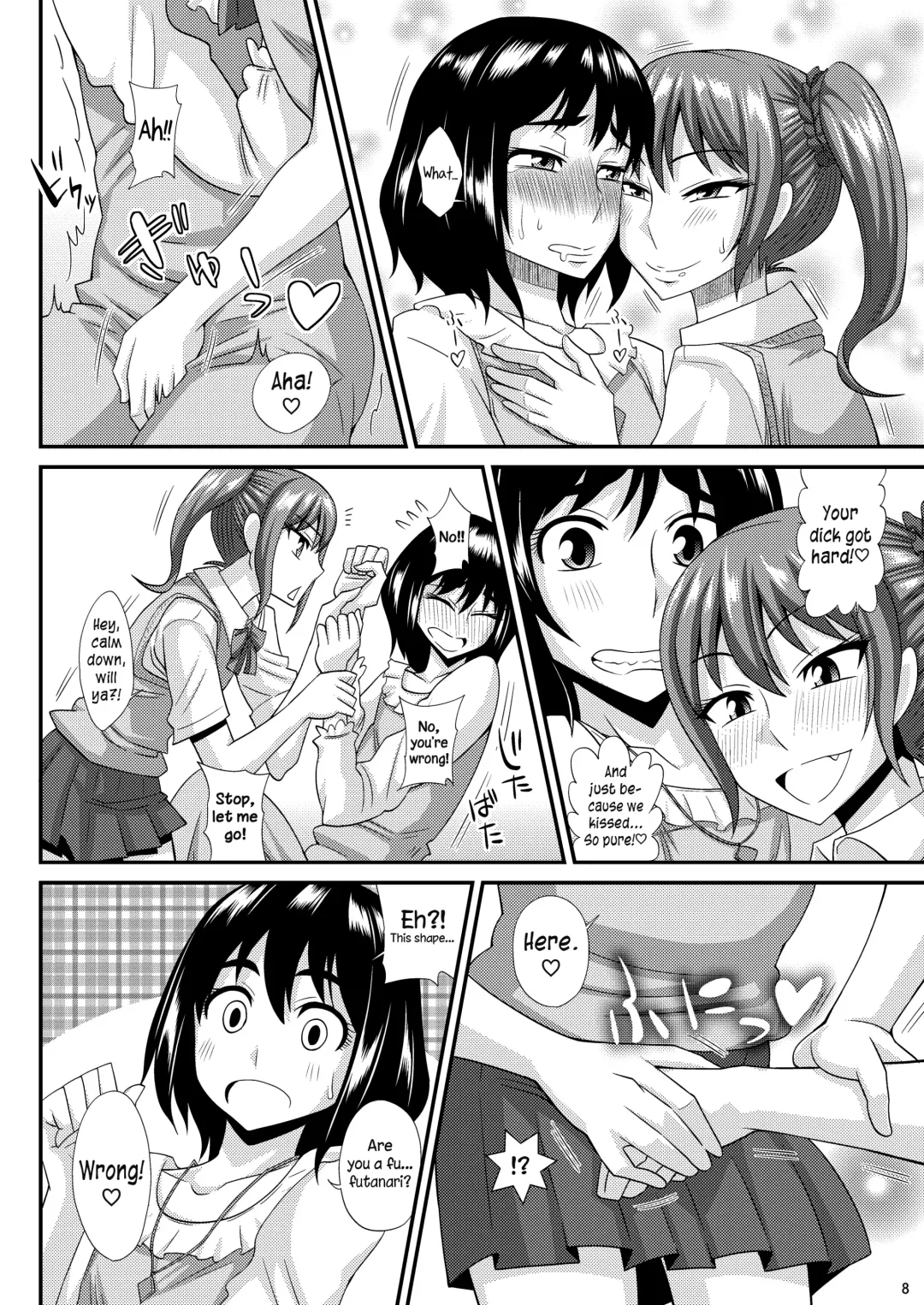 [Kurenai Yuuji] Futanari Musume ni Okasarechau! 3 Fhentai - Page 8