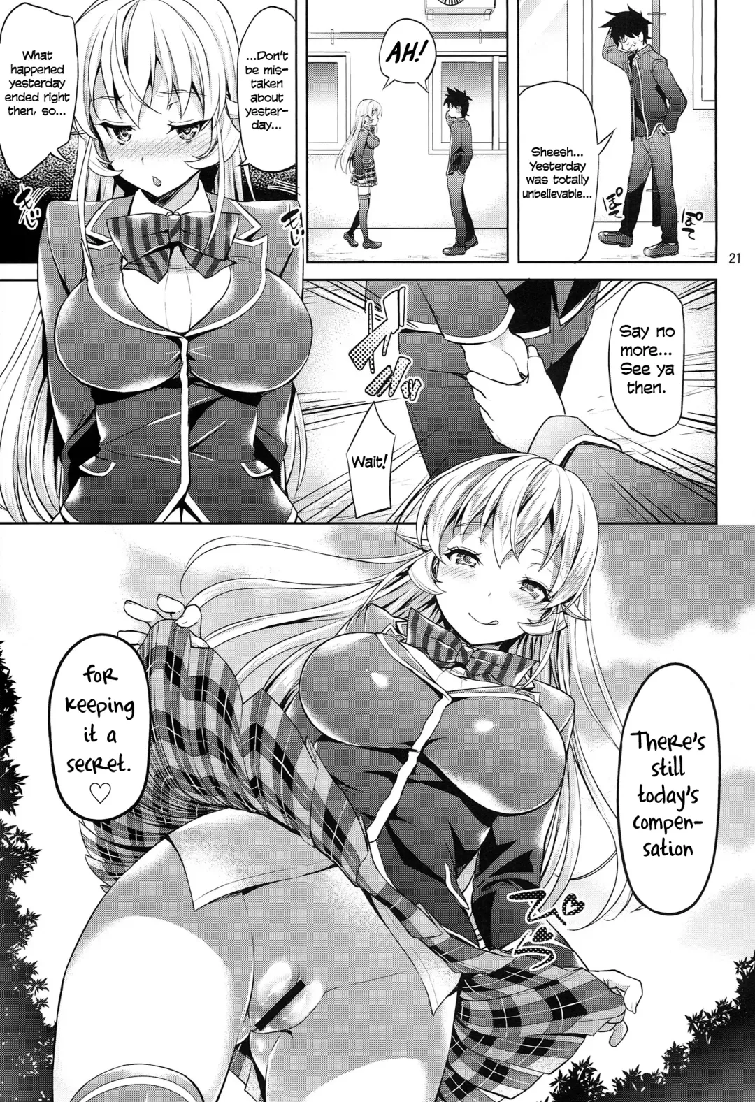 [Asahina Hikage] Haitenaino? Erina-sama! | You're Not Wearing Any? Erina-sama! Fhentai - Page 21