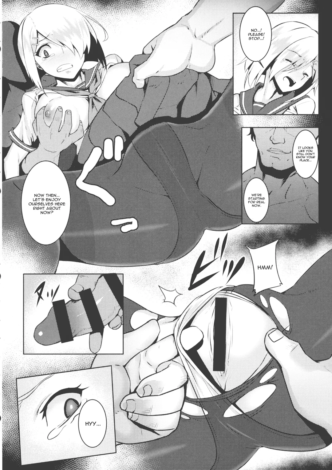 [Johnny] A-gou Tokushu Ian Ninmu Senjuu Kuchikukan Hamakaze Fhentai.net - Page 9