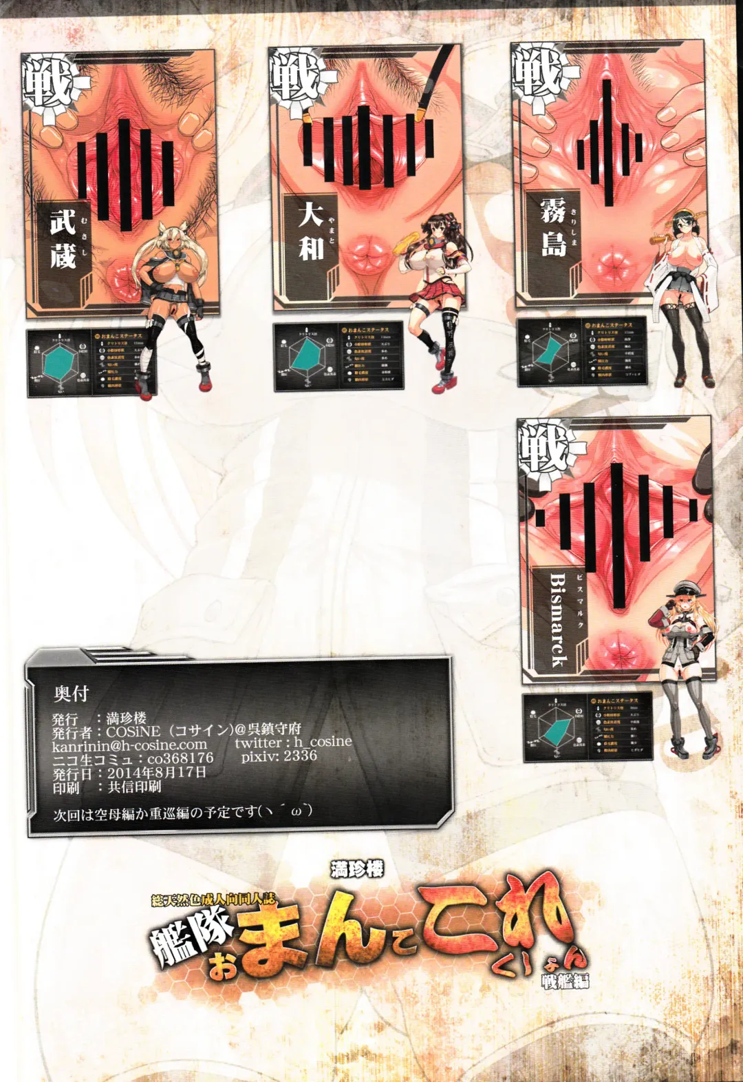 [Cosine] Kantai Omanko Collection Senkan Hen Fhentai - Page 17
