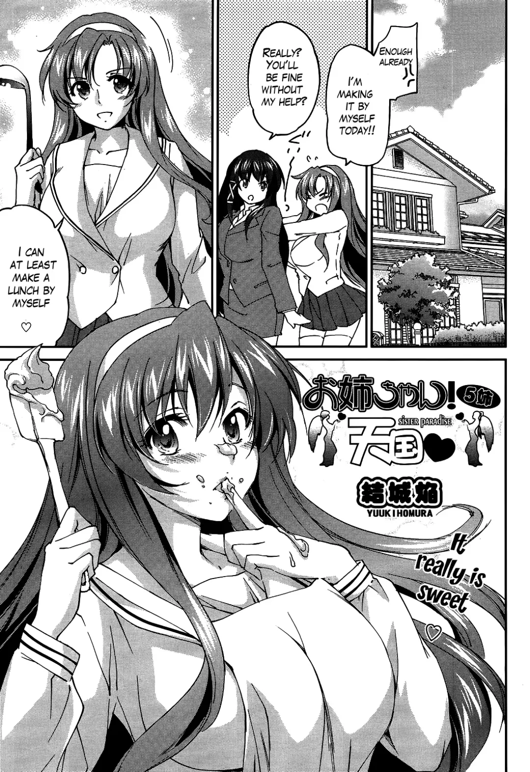 [Yuuki Homura] Onee-chan! Tengoku | Sister Paradise Ch. 1-9 Fhentai.net - Page 95