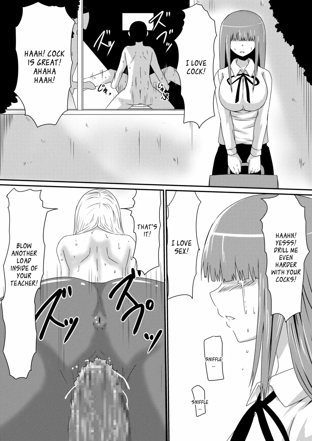 Mashou no Chinko o Motsu Shounen ~Kare no Dankon wa Josei o Mesu e to Kaeru~ Zenpen | The Boy with the Demon Cock (Part 1) [English] [_ragdoll] & Fhentai - Page 40