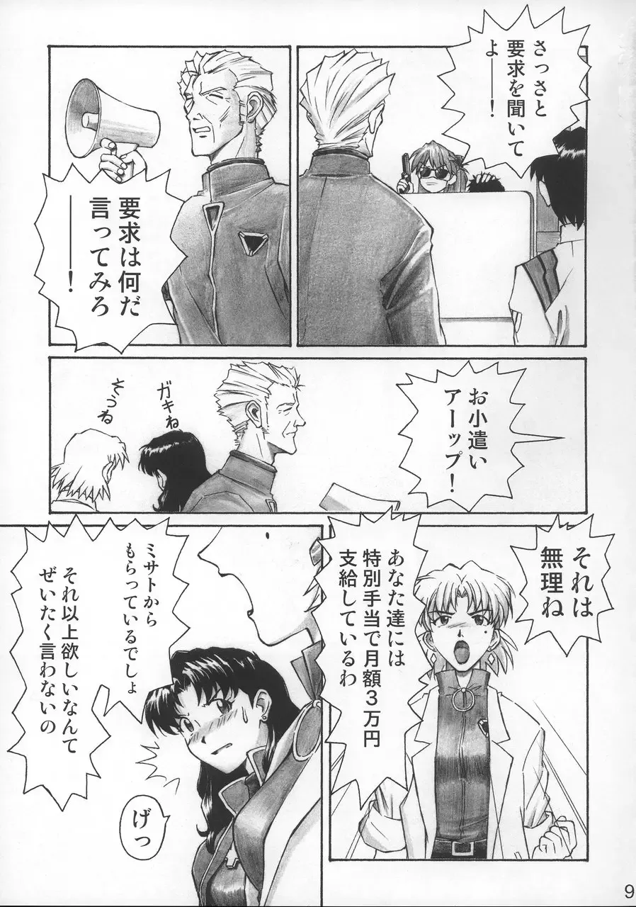 [Kuro Tengu] NERV no Ichiban Nagai Hi Fhentai - Page 8