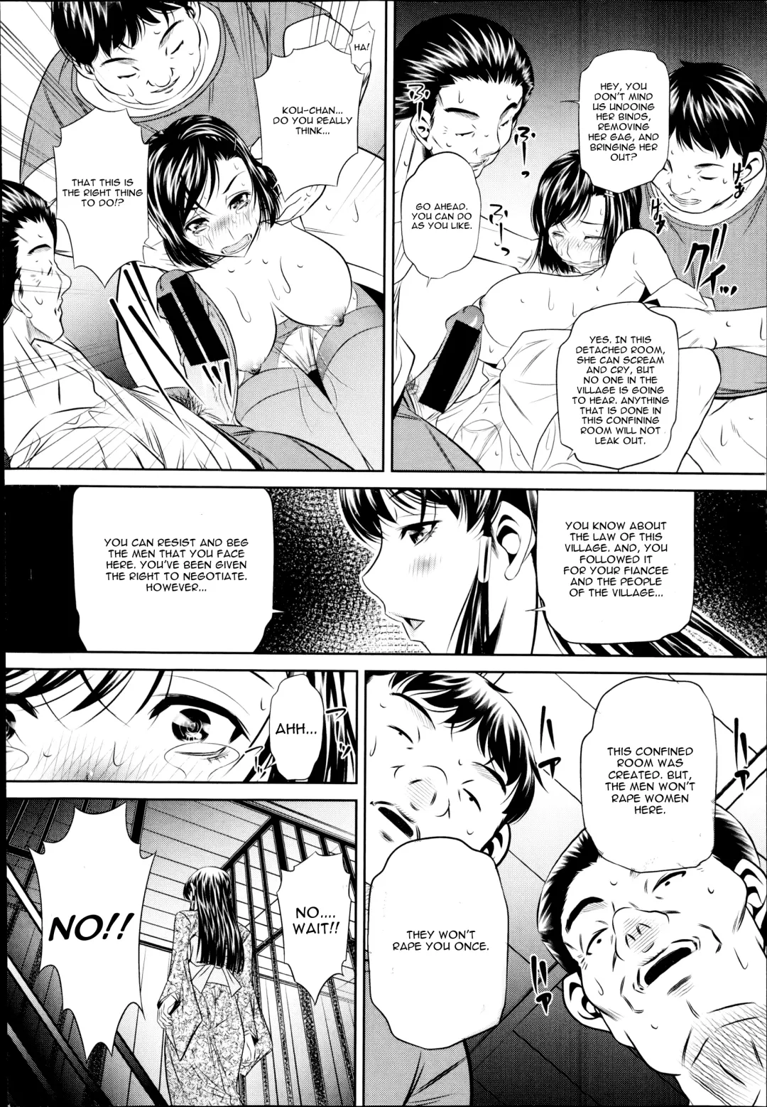 [Tanaka Naburu] Yokubou no Shuuraku Ch. 1 Fhentai.net - Page 18