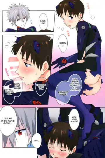 [Magarikoji Lily] Plug Suit ga Sonna ni Biribiri de Dou suru no Shinji-kun! | With a plugsuit ripped like this what is Shinji-kun to do! Fhentai.net - Page 6