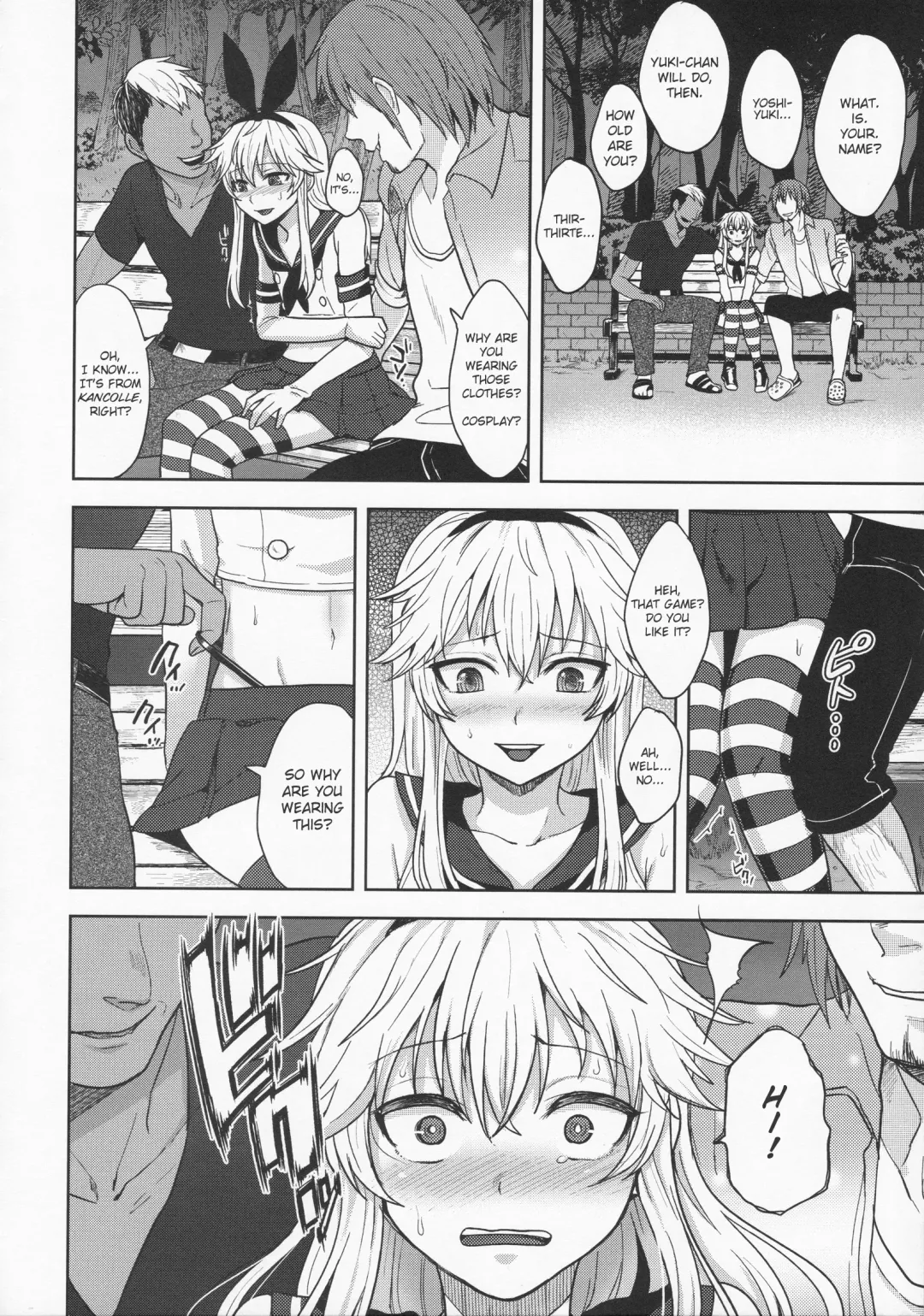 [Tsukuru] Shimakaze-kun no Hajimete no Osanpo | Shimakaze-kun's First Walk Fhentai - Page 10
