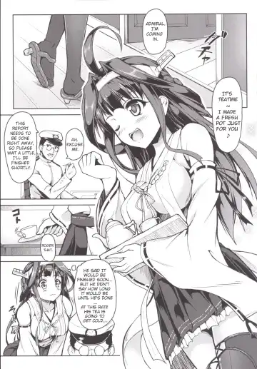 [Onsoku Zekuu] Kongou ni Nacchatta Teitoku no Ohanashi Fhentai.net - Page 4