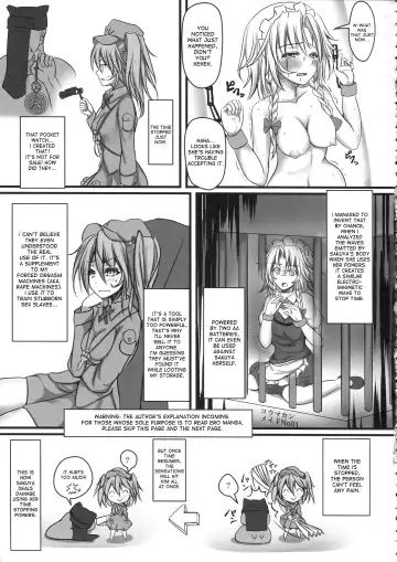 [Monikano] Izayoi Sakuya Kyousei Zecchou Souchi Fhentai - Page 15