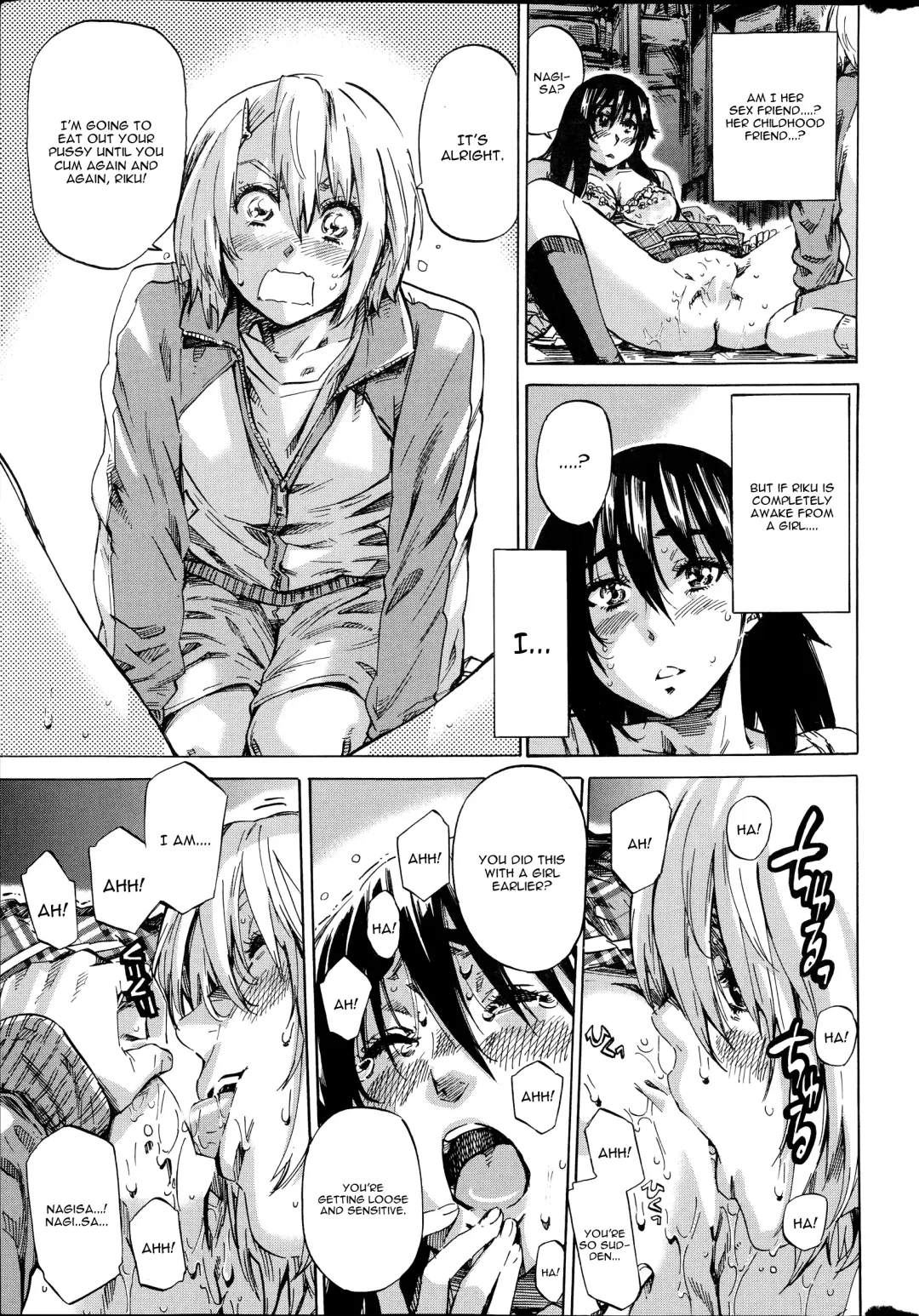 [Maruta] Yuri Zuki Kanojo wa Yuri Kanojo ga Dekinai Ch. 3 Fhentai - Page 11