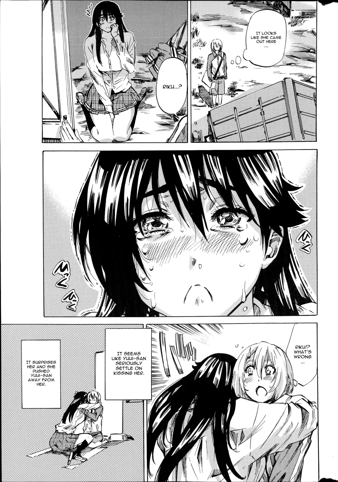 [Maruta] Yuri Zuki Kanojo wa Yuri Kanojo ga Dekinai Ch. 3 Fhentai - Page 7