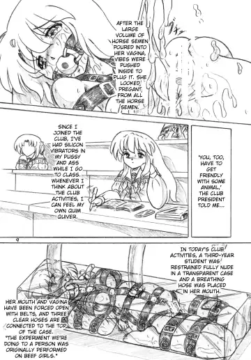 [Sumomo Ex] Ikimono Club, Omake Copybon 2-Satsuzuke | Biology Club Fhentai - Page 8