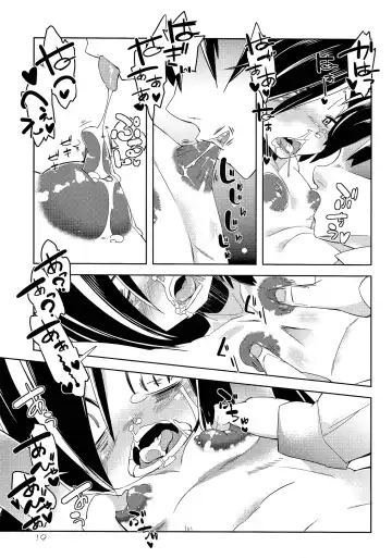 [Buchimaru] Puffy Nipple to Kanbotsu Chikubi to Ikappara na Mokocchi ga Anal Sex de Tettoribayaku Kirei ni Narou to Suru Manga Fhentai.net - Page 19