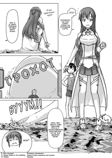 [Terada Ochiko] Size Henkou de Asuna ga Yaritai Houdai Online Fhentai.net - Page 2