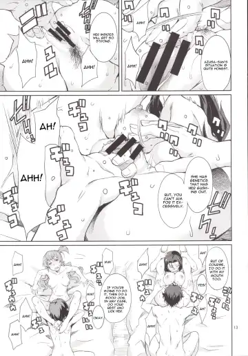 [Takemura Sesshu] Oshiete! Azusa-san. | Teach Me Please! Fhentai - Page 14