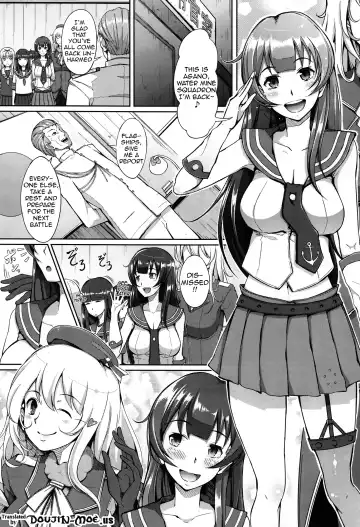 [Chouzetsu Bishoujo Mine] Teitoku-san ♪ Tank ni Ana ga Aichatta Fhentai - Page 2