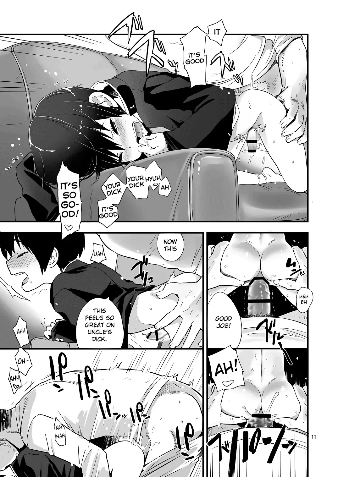 [Aogen Genda - Genda] Chicchai Seigi o Tsumekonda Hon.  x Oji-san Hen | Book Packed with Little Bitty Excellence. x Uncle Editon Fhentai - Page 10