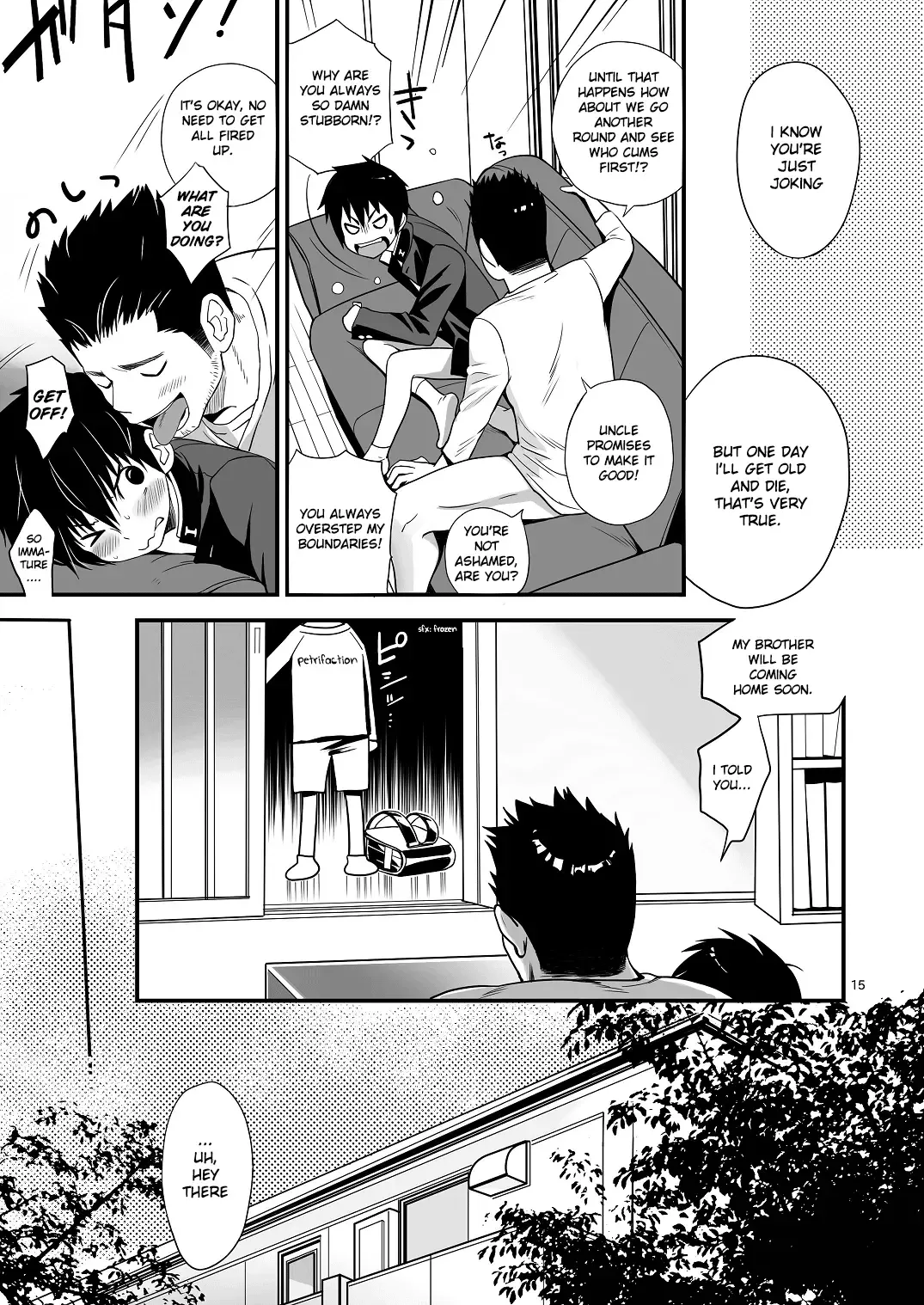 [Aogen Genda - Genda] Chicchai Seigi o Tsumekonda Hon.  x Oji-san Hen | Book Packed with Little Bitty Excellence. x Uncle Editon Fhentai - Page 14