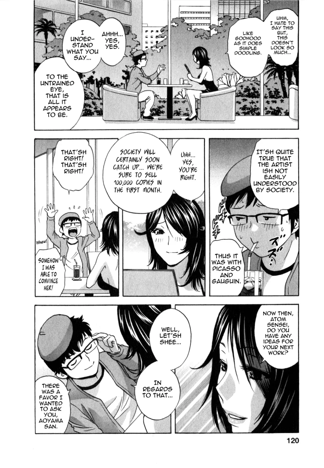 [Hidemaru] Life with Married Women Just Like a Manga 3 Fhentai.net - Page 122