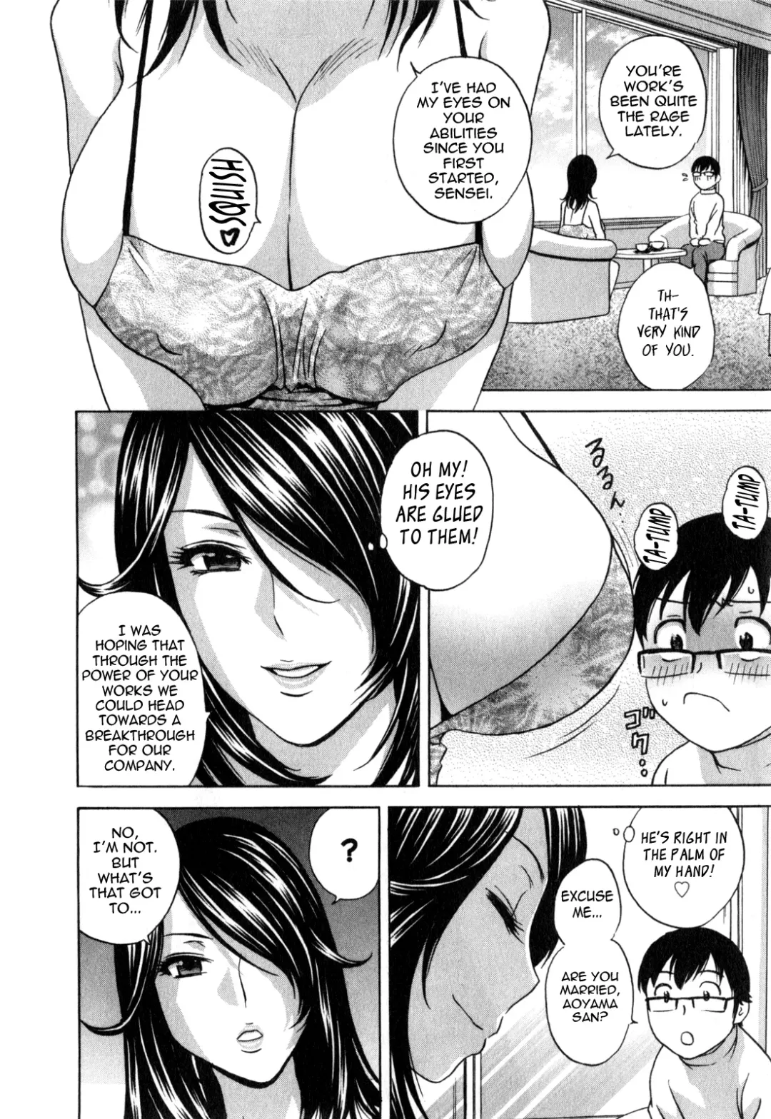 [Hidemaru] Life with Married Women Just Like a Manga 3 Fhentai.net - Page 50