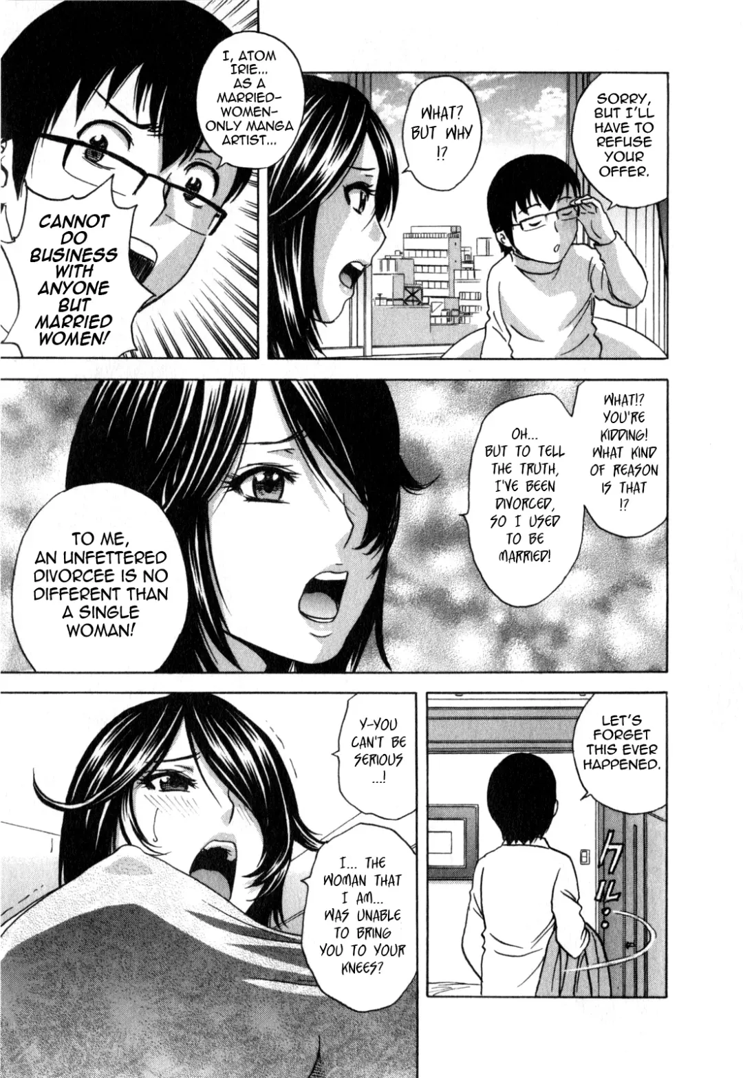 [Hidemaru] Life with Married Women Just Like a Manga 3 Fhentai.net - Page 51