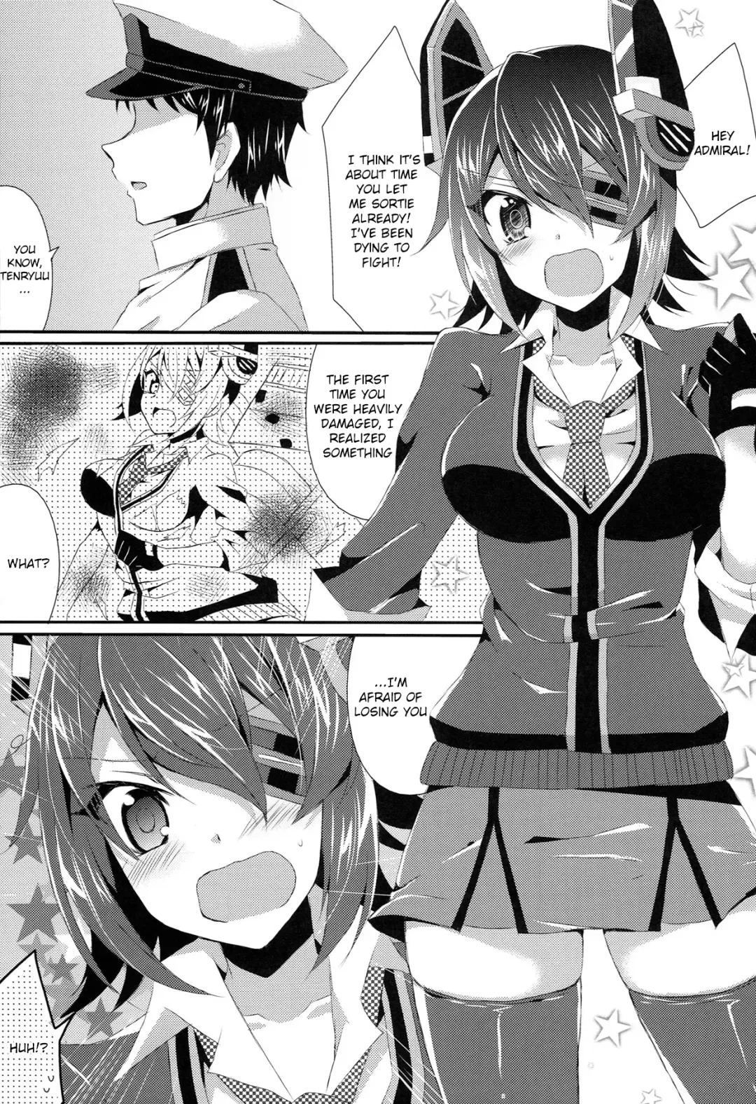 [Kanaru] Tenryuu ga Kawai Sugite Teitoku wa Gaman no Genkai Fhentai - Page 5