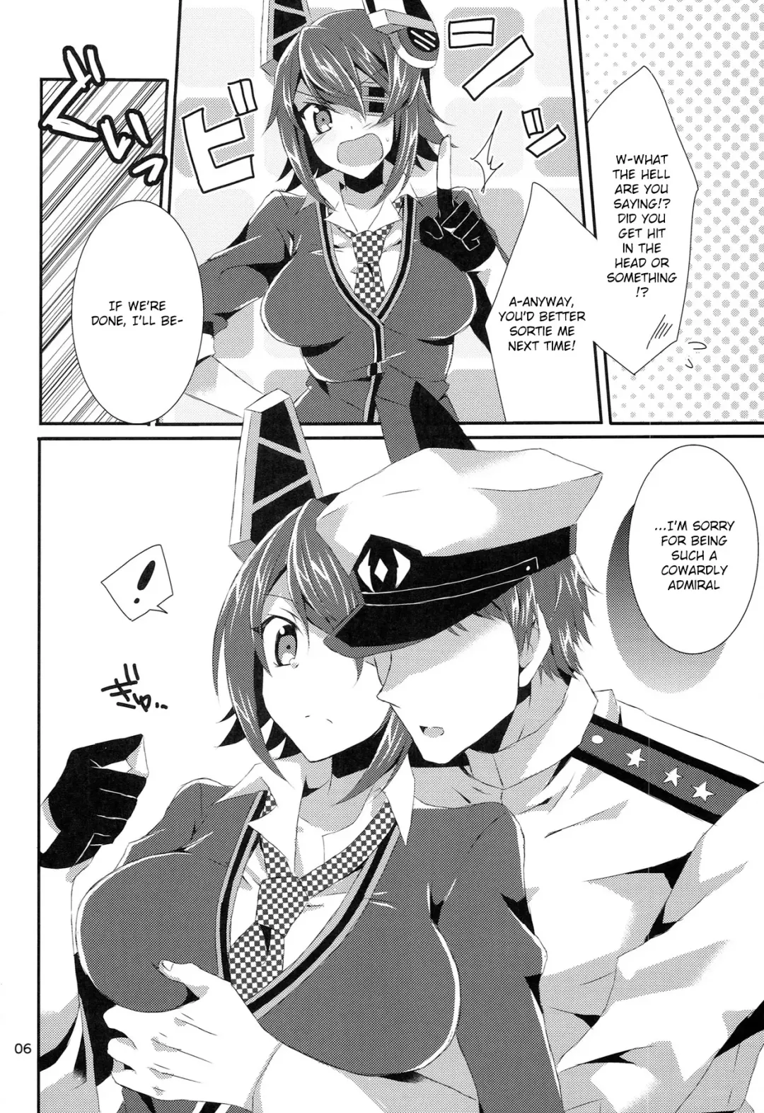 [Kanaru] Tenryuu ga Kawai Sugite Teitoku wa Gaman no Genkai Fhentai - Page 6