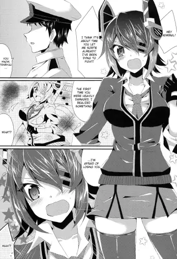 [Kanaru] Tenryuu ga Kawai Sugite Teitoku wa Gaman no Genkai Fhentai - Page 5