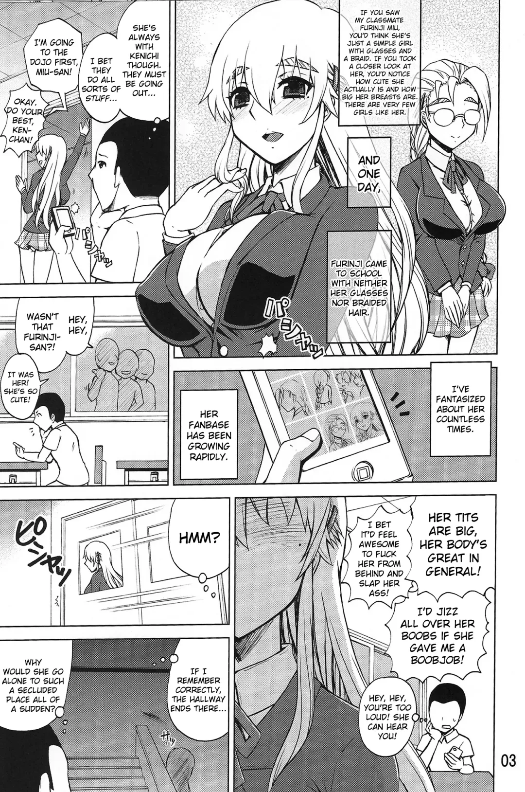 [Nakatsugawa Minoru] Shijou Saikyou no Doukyuusei Fuurinji Miu | The Mightiest Disciple's Classmate Furinji Miu Fhentai - Page 2