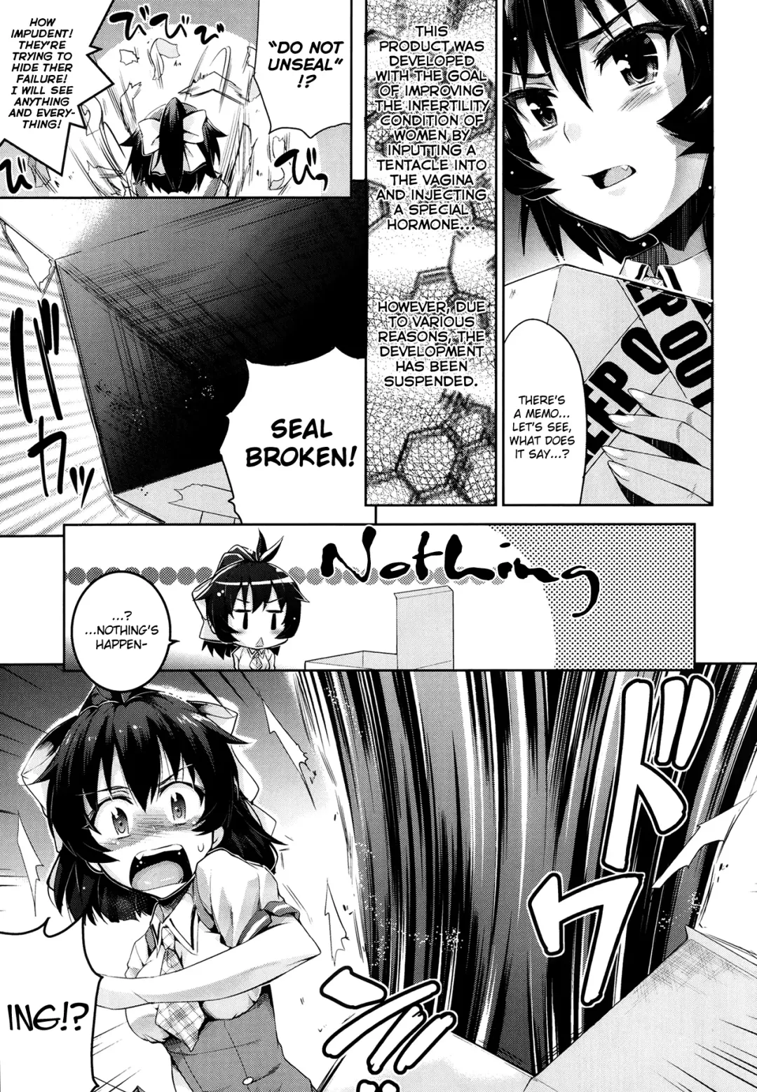 [Ashimoto Yoika] Ishiki no Takai Shokushu | Highly Conscious Tentacles Fhentai - Page 9