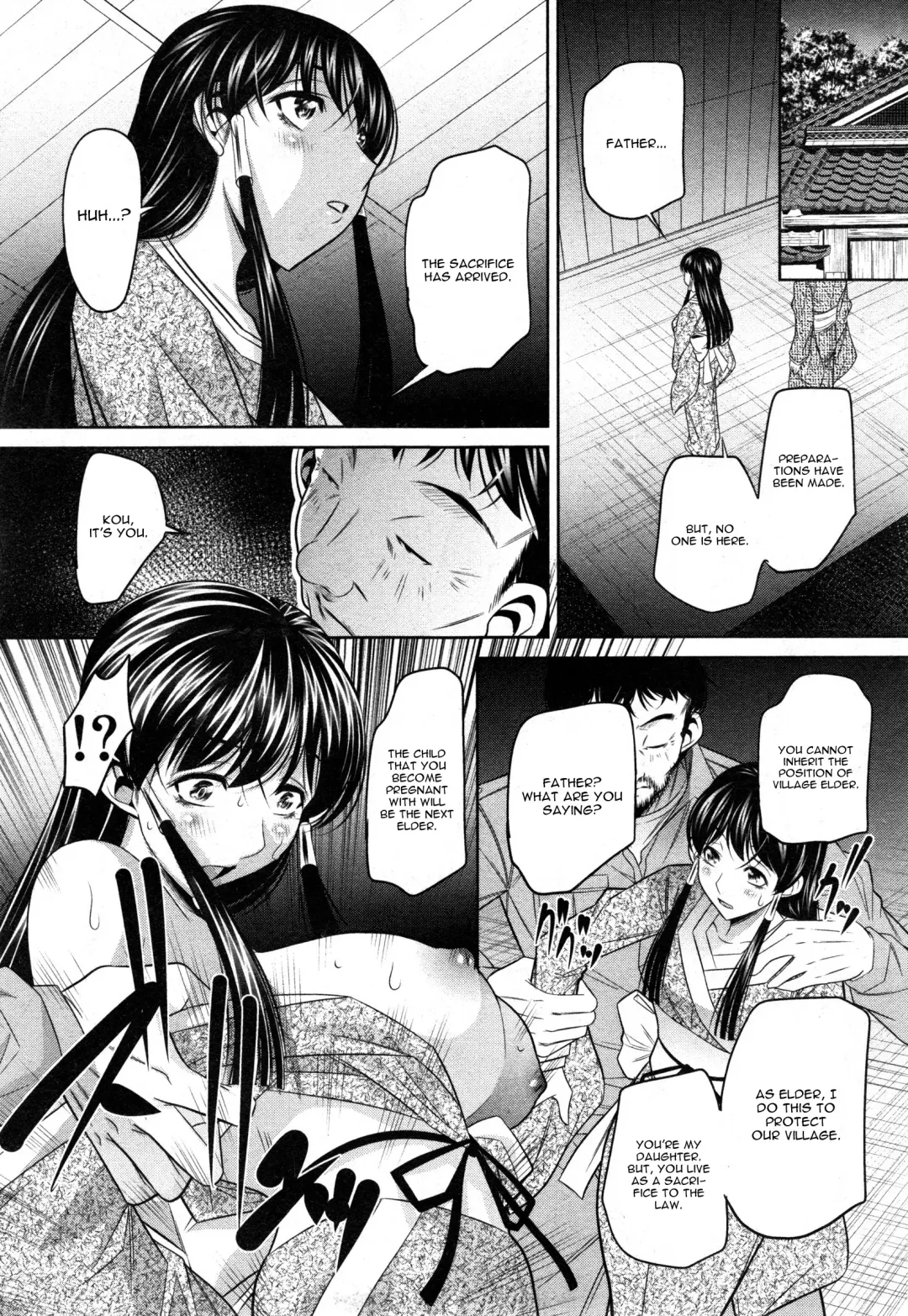 [Tanaka Naburu] Yokubou no Shuuraku Ch. 3 Fhentai.net - Page 11