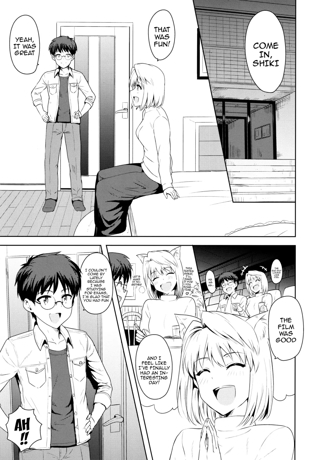 [Tsurui] Aru Hi no Futari ~Arcueid Hen~ | Those Two That Day ~Arcueid's Story~ Fhentai - Page 2