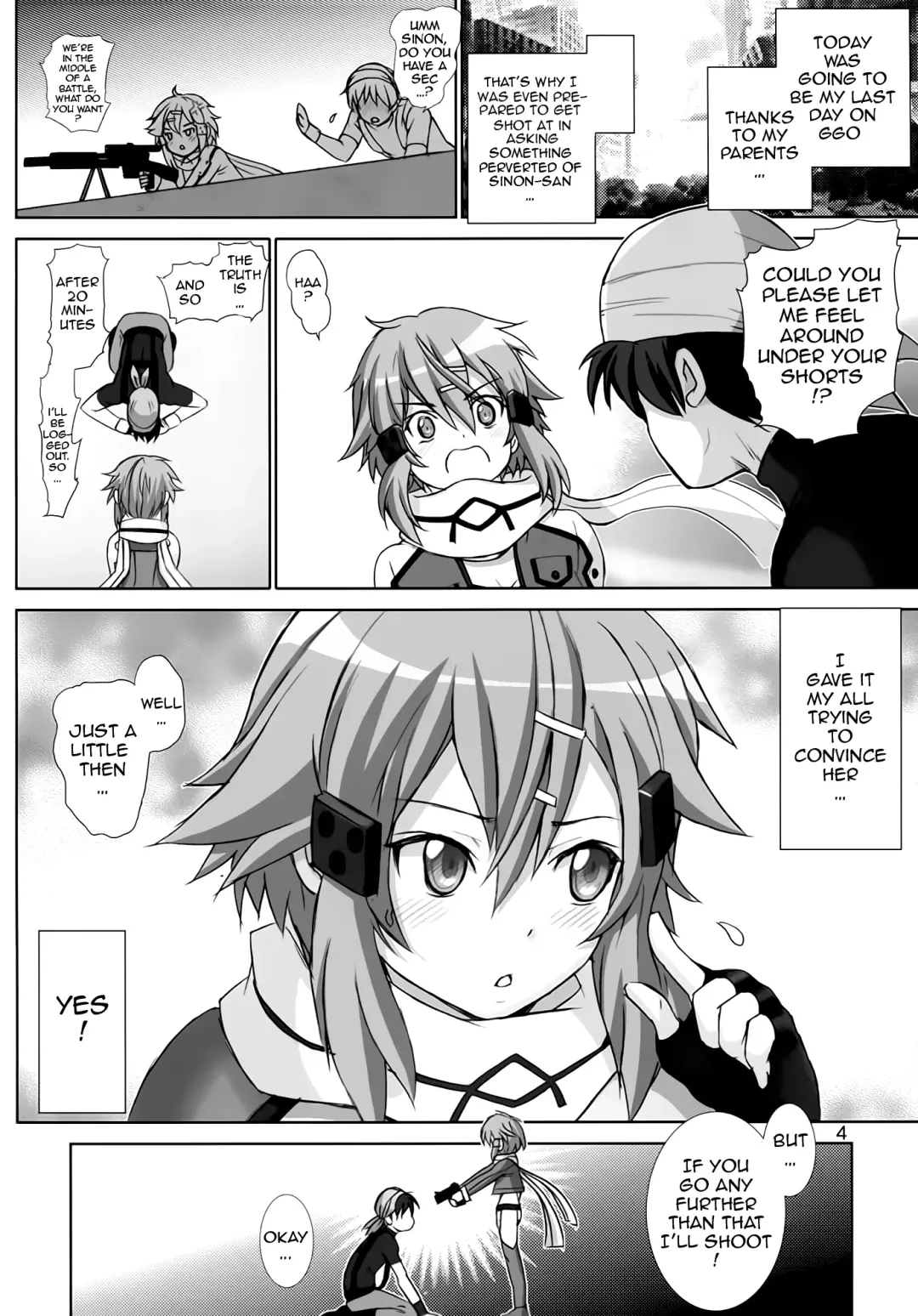 [Haruki Genia] Koshurasete! Shinon-san Fhentai - Page 3