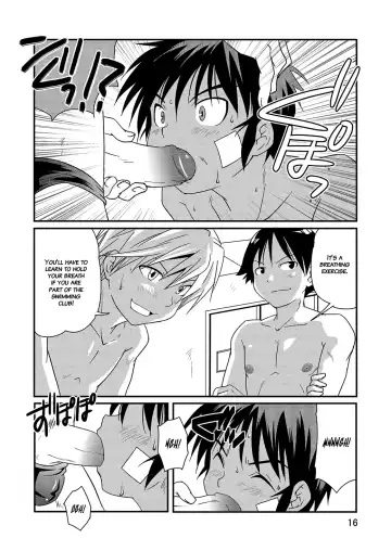 [Miyamoto Ikusa] Kyoupan Shounen! | Speedo Boy! (decensored) Fhentai - Page 15
