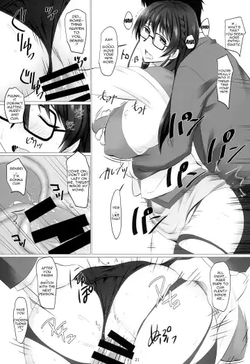 [Midori Aoi] Saijou Suzune no Seiyoku Shori Kyoushitu | Saijou Suzune's Sexual Gratification Class Fhentai - Page 20