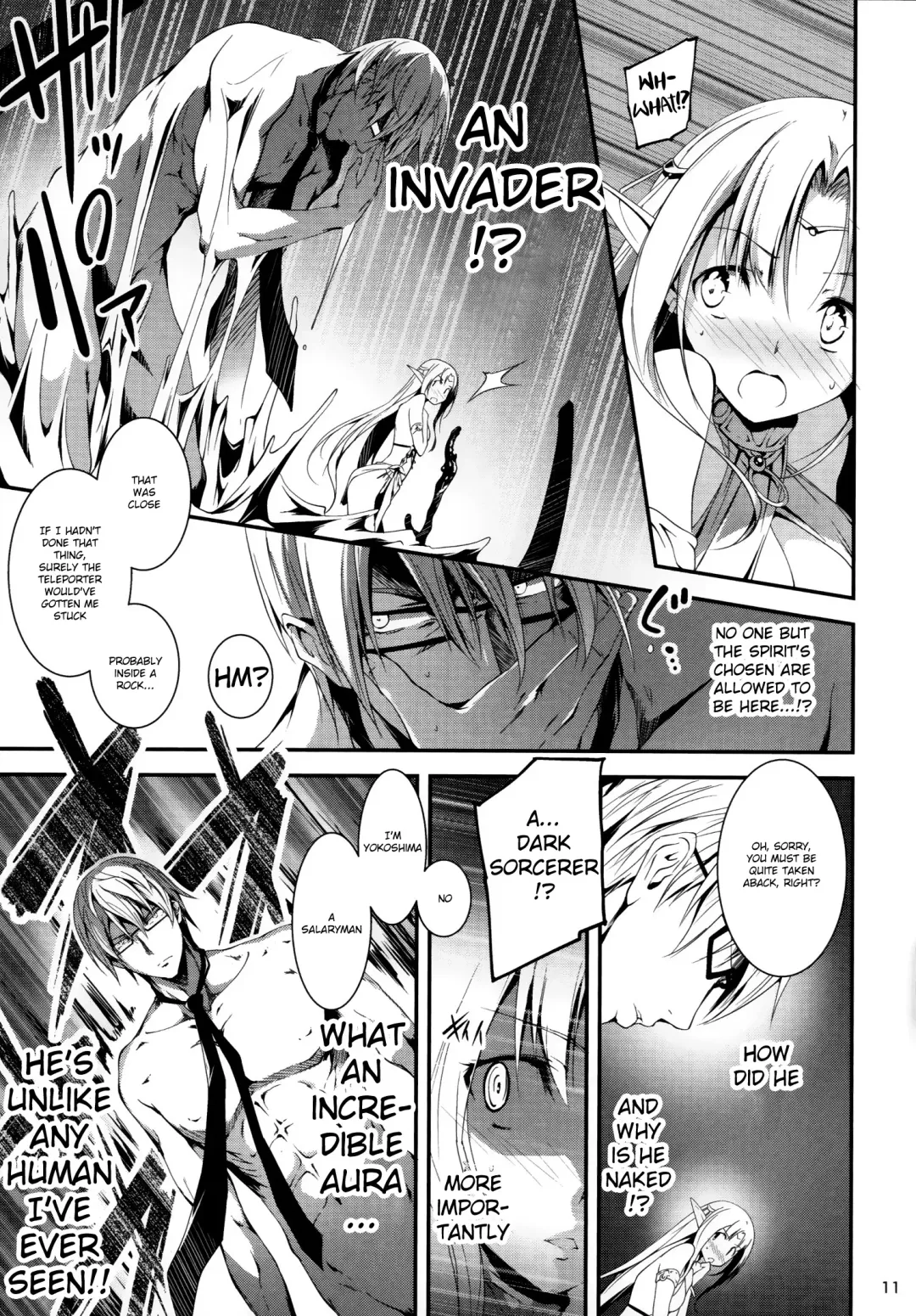 [Kikurage] Kuro no Ryman to Yousei Hime Elnise Fhentai - Page 13