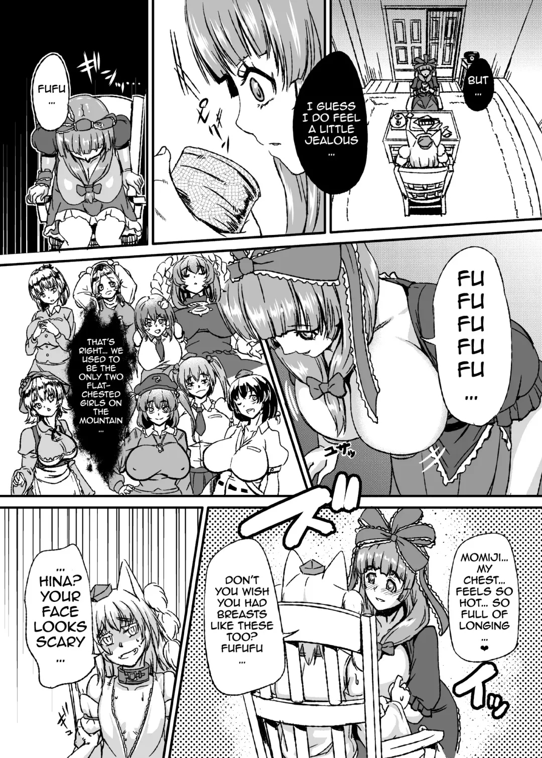 [Yashai] Bounyuu Hina Momiji | Breast Expansion Hina Momiji Fhentai - Page 12