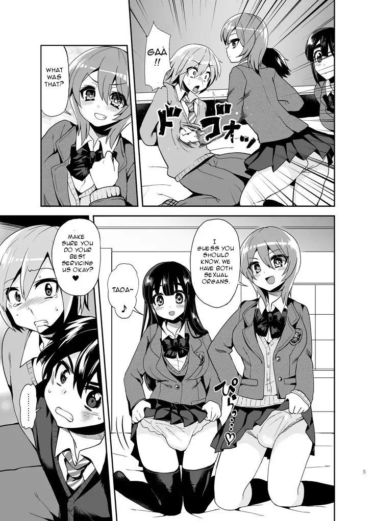 [Piririnegi] Futanari! Oshioki Time ~Shounen Shoujo Soushitsu-hen~ | Futanari! Punishment Time Fhentai - Page 7