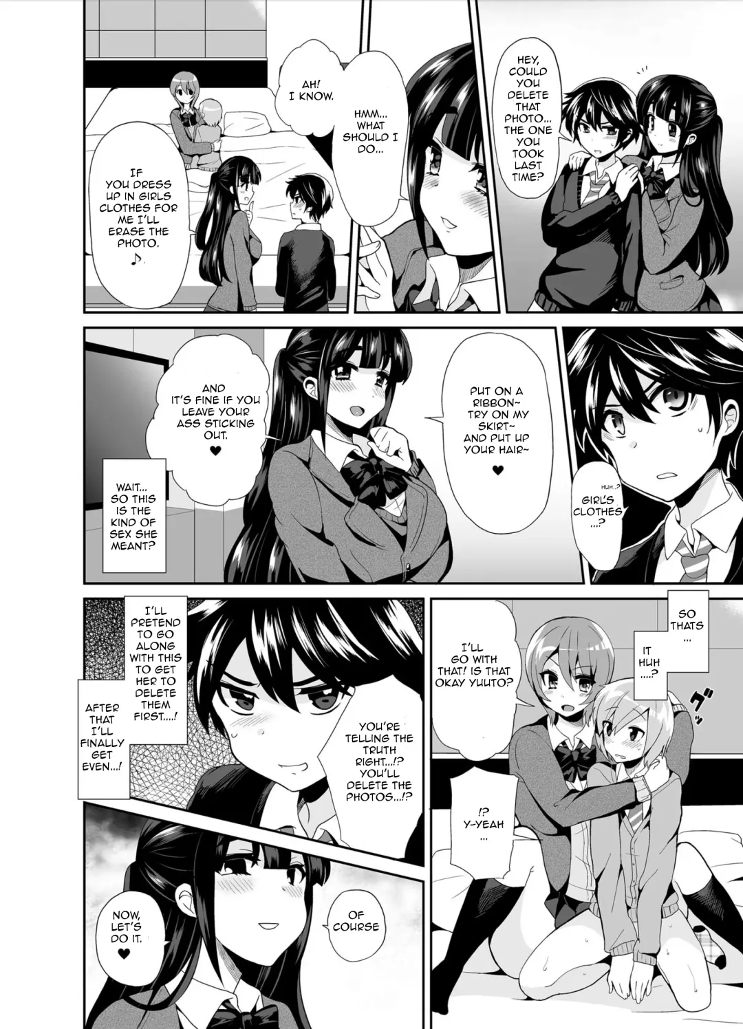 [Piririnegi] Futanari! Oshioki Time 2 ~Shasei Kanri Kyousei Josou Hen~ | Futanari! Punishment Time 2 Fhentai - Page 14