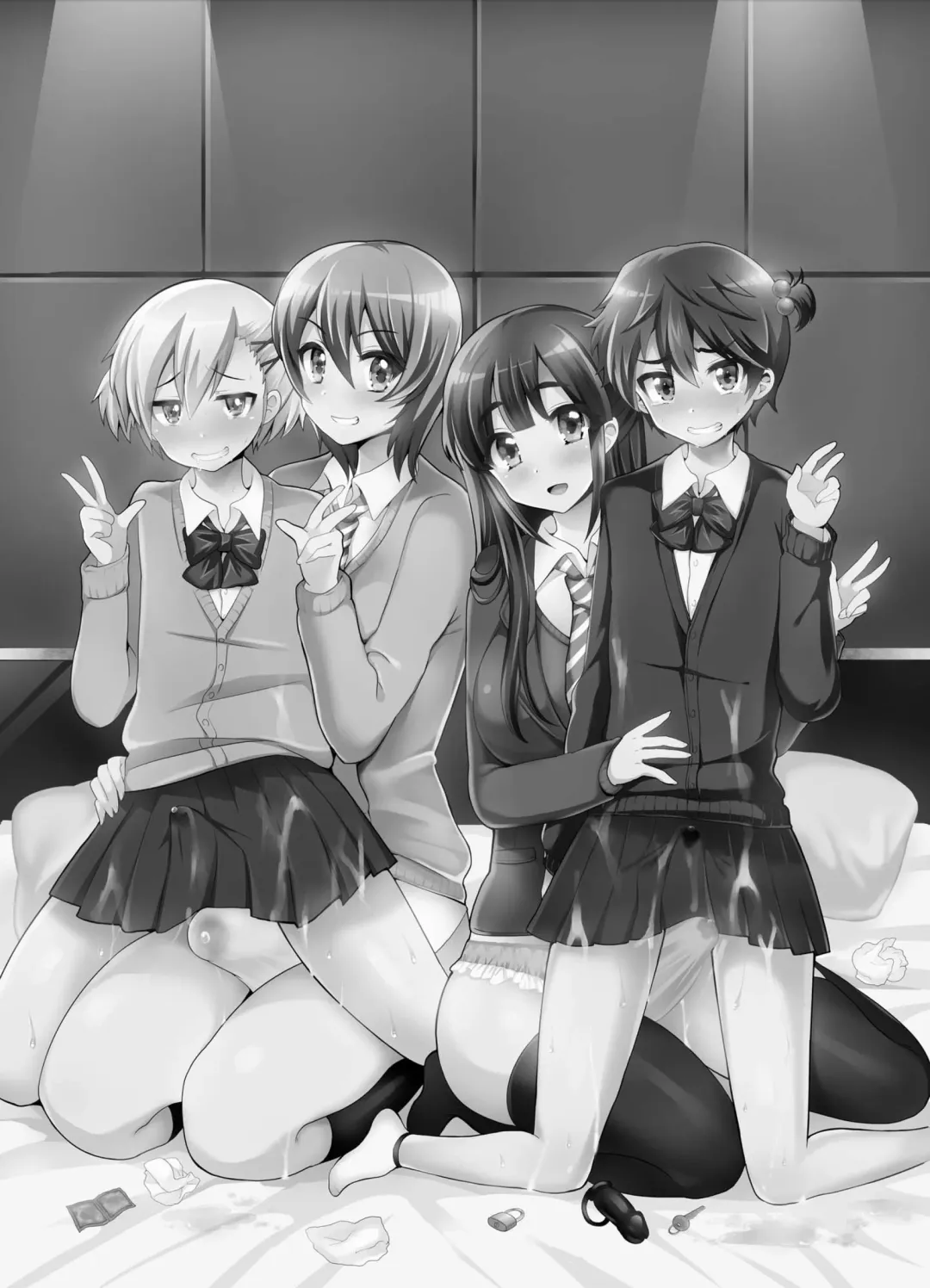 [Piririnegi] Futanari! Oshioki Time 2 ~Shasei Kanri Kyousei Josou Hen~ | Futanari! Punishment Time 2 Fhentai - Page 2