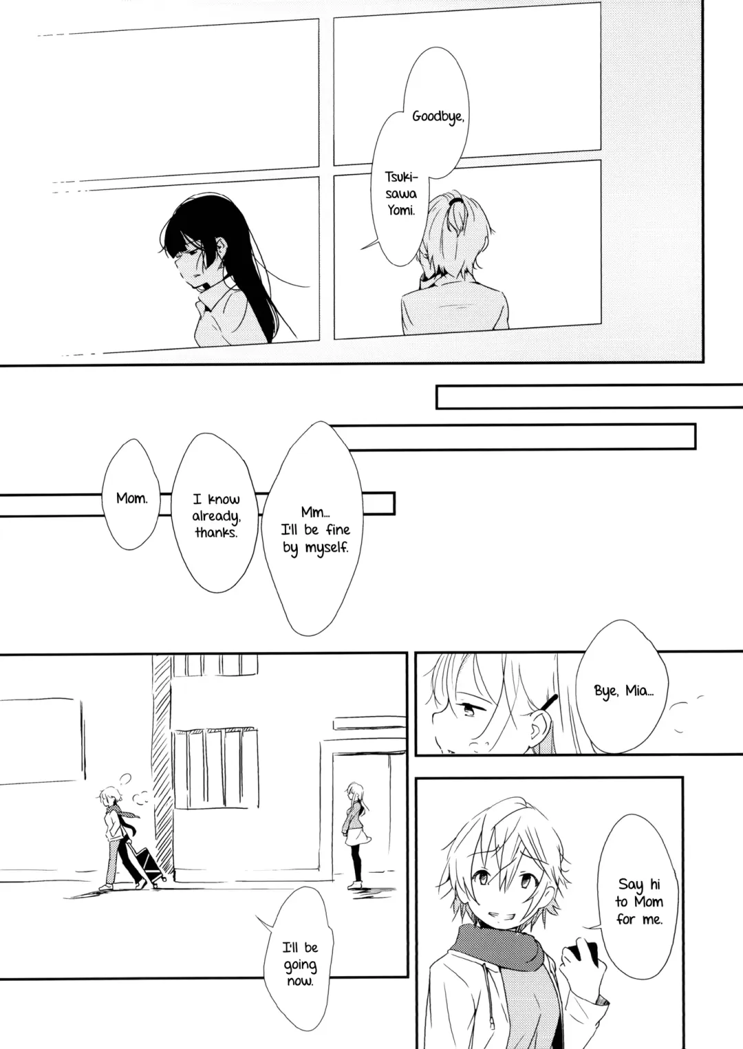 [Yui-7] Ikujinashi Yomi to Mahiru to Mia | Coward Yomi, Mahiru, and Mia Fhentai - Page 34