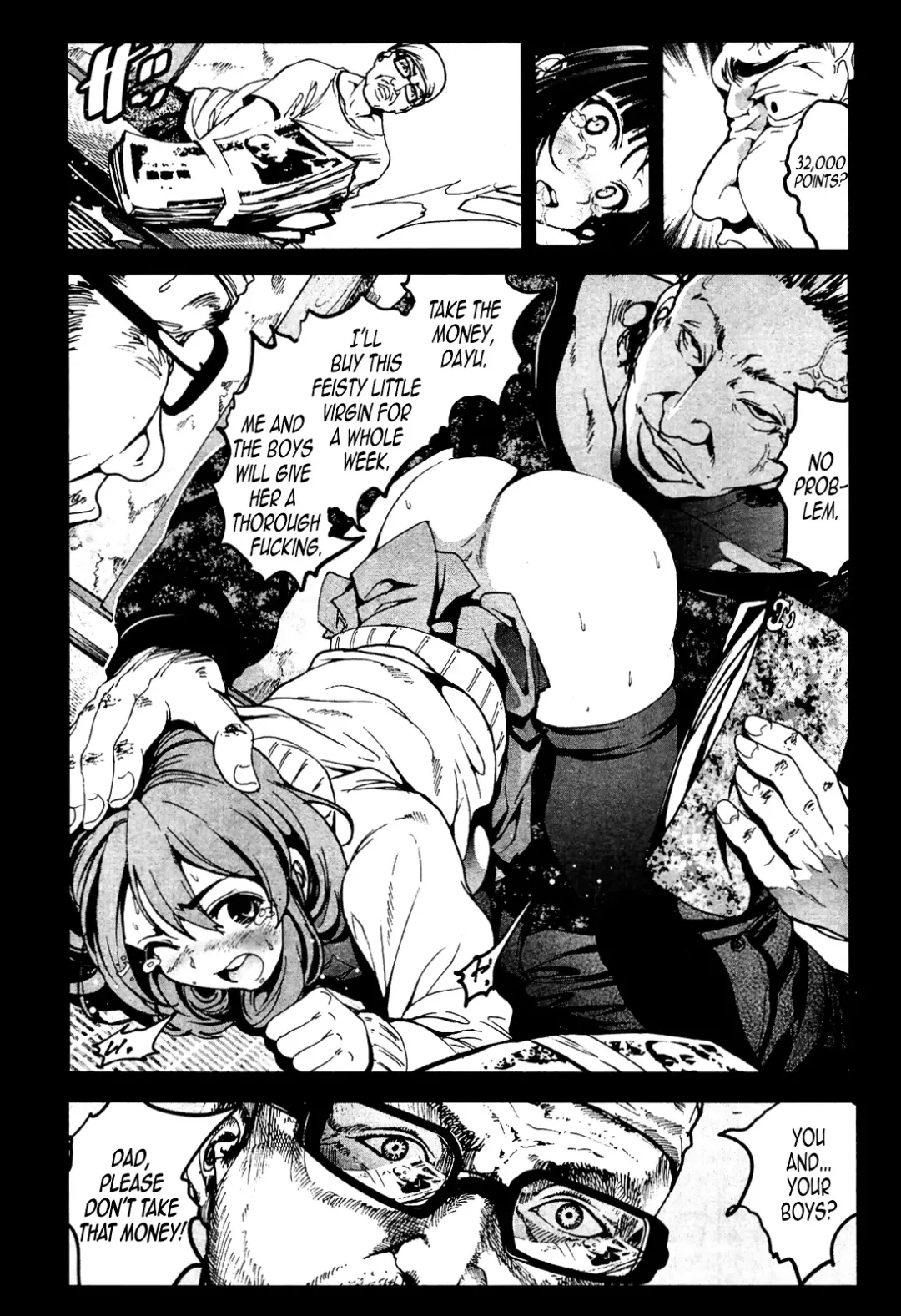 [Mokusei Zaijuu] Zetsubou no Inaka Shojo ~Yokohama Doyagai Hen~ | A Virgin's Netorare Rape and Despair ~Yokohama Flophouse District Edition~ Fhentai.net - Page 12