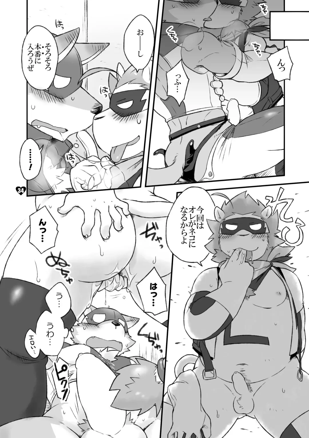 [Cotton] HERO Dekirumon Magnum Fhentai - Page 34