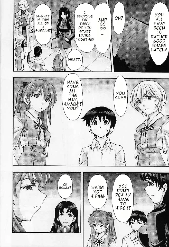 [Kura Oh] Boku no Asuka to Rei "Kyoudou Seikatsu" Fhentai - Page 8