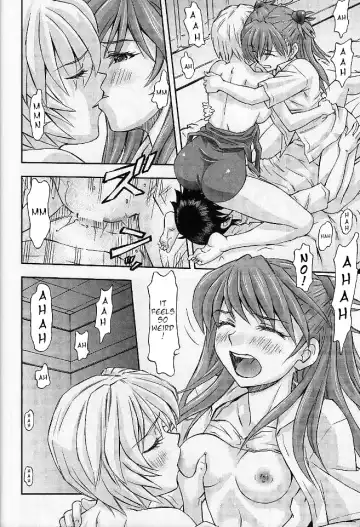 [Kura Oh] Boku no Asuka to Rei "Kyoudou Seikatsu" Fhentai - Page 35